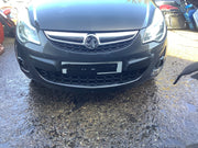 VAUXHALL CORSA D FRONT BUMPER PHAMTOM GREY Z190 3 DOOR  2006-20140