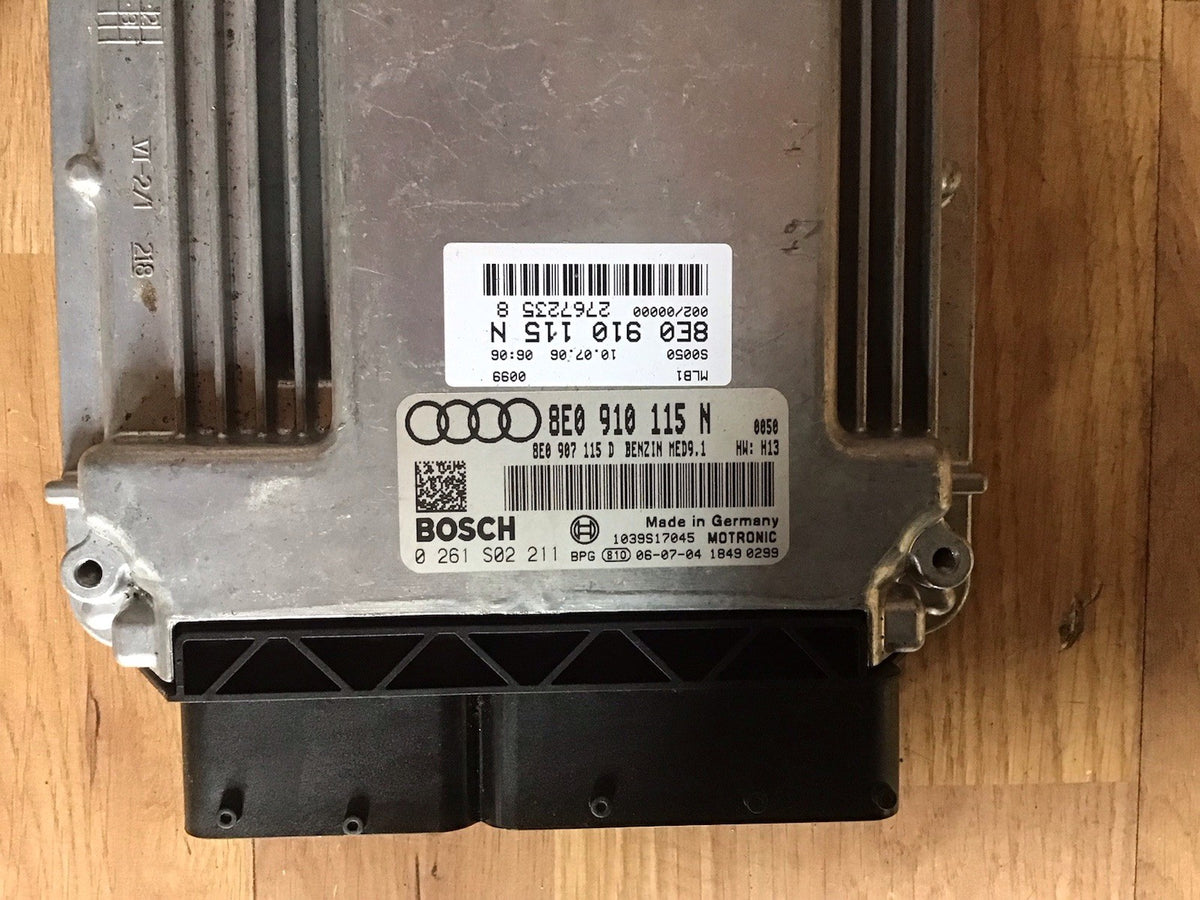 AUDI A4 2.7 DIESEL ENGINE ECU 8E0910115N 2008 20153