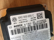 VOLKSWAGEN POLO 6R AIRBAG CONTROL MODULE ECU 6R0959655C 2009 20136