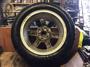 VOLKSWAGEN POLO 6R  ALLOY WHEEL 15" 6R0601025C  TYRE 195X55X15 2009 20175