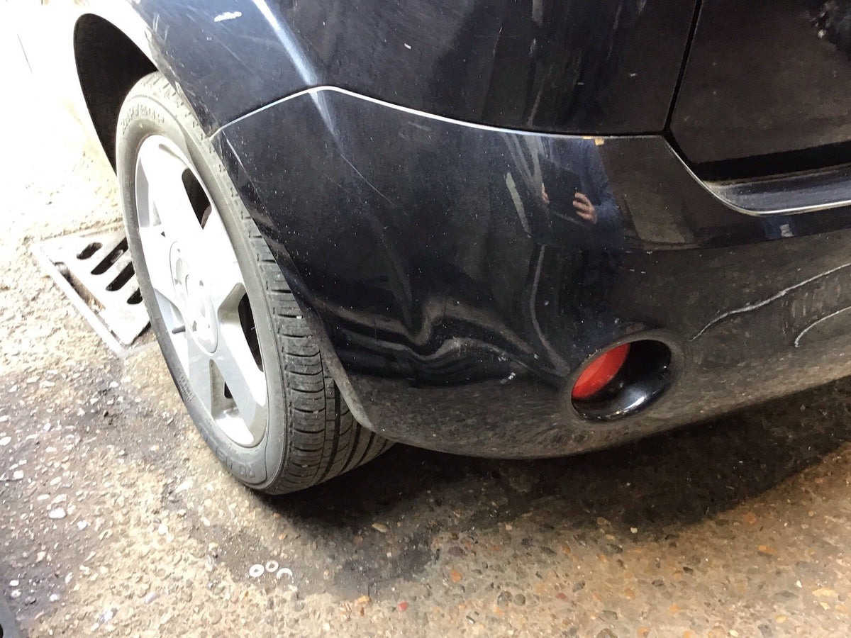 FORD FIESTA MK6 REAR BUMPER PANTHER BLACK FACE LIFT 2004 20077