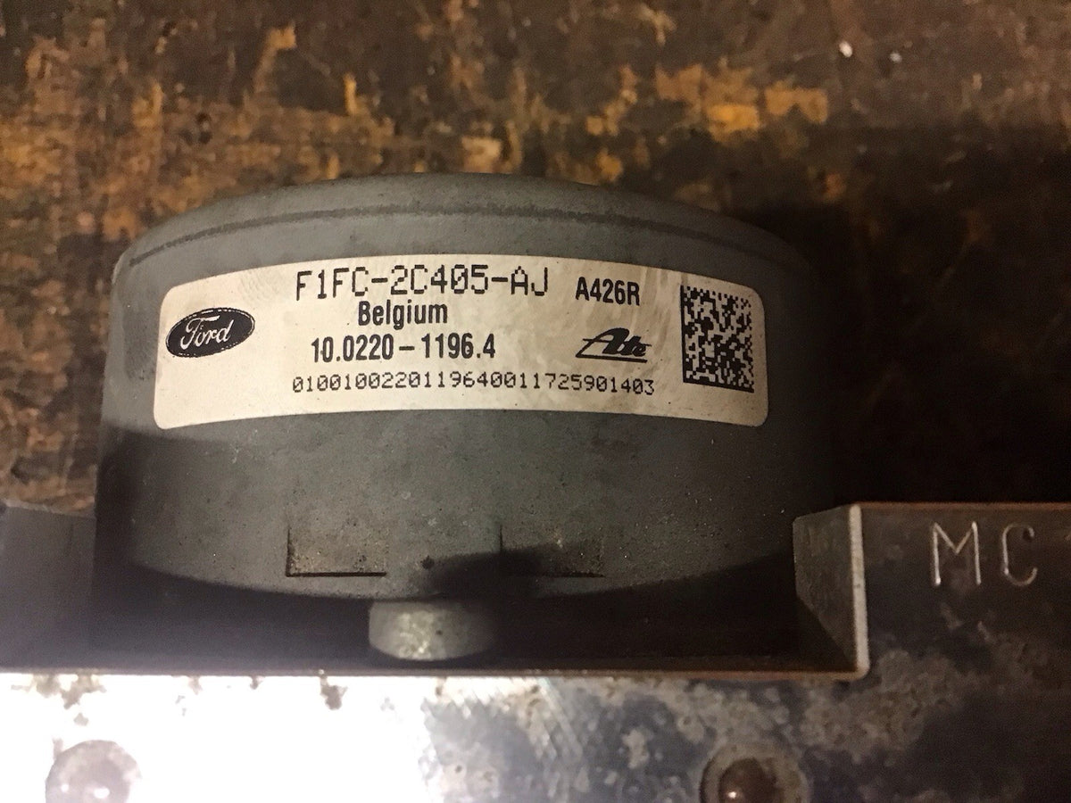 FORD FOCUS MK3.5 ABS PUMP MODULE F1FC 2C405 AJ ATE 10.0220 1196.4 2014 20184