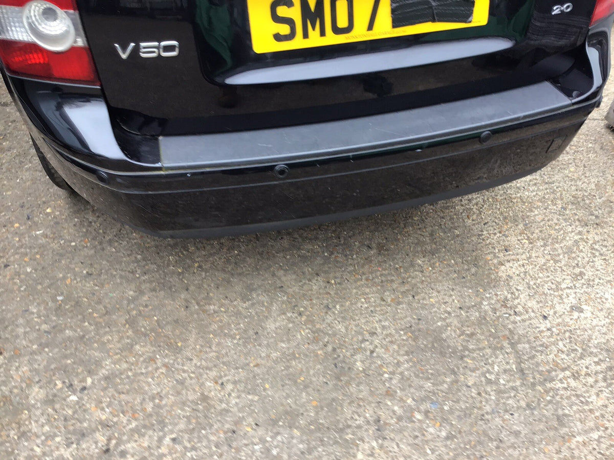 VOLVO V50 ESTATE REAR BUMPER BLACK SAPPHIRE METALLIC 2005 20132
