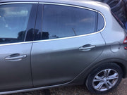 PEUGEOT 208 PASSENGER SIDE N/S REAR DOOR SPIRIT GREY METALLIC KCLD 2012 20191