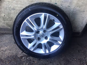 VAUXHALL CORSA ALLOY WHEEL 16'' OPO33 AND TYRE 195X55X16 2006 20140