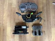 VAUXHALL CORSA D 1.4 PETROL ECU KIT 55583750 AA5L 2010 20142