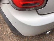 BMW MINI F56 REAR BUMPER WHITE SILVER METALLIC A62 3DOOR 2014 20187
