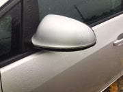 VAUXHALL ASTRA J PASSENGER'S SIDE N/S DOOR MIRROR ARGON SILVER Z167 2010 20142