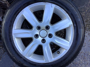 VOLKSWAGEN POLO 6R  ALLOY WHEEL 15'' 6Q0601025L WITH TYRE 185X60X15 2009 20153