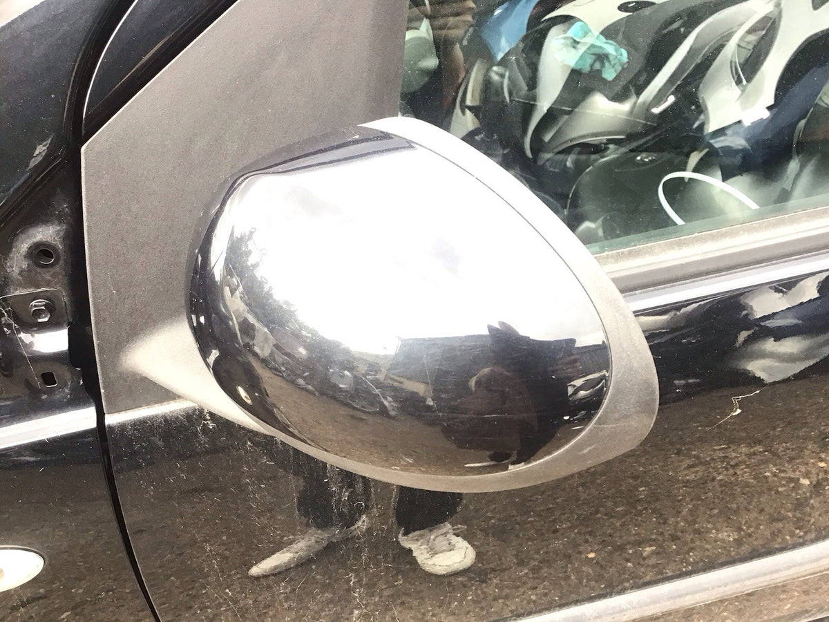 CITROEN C1 PASSENGER'S SIDE N/S DOOR MIRROR BLACK 2006 20121