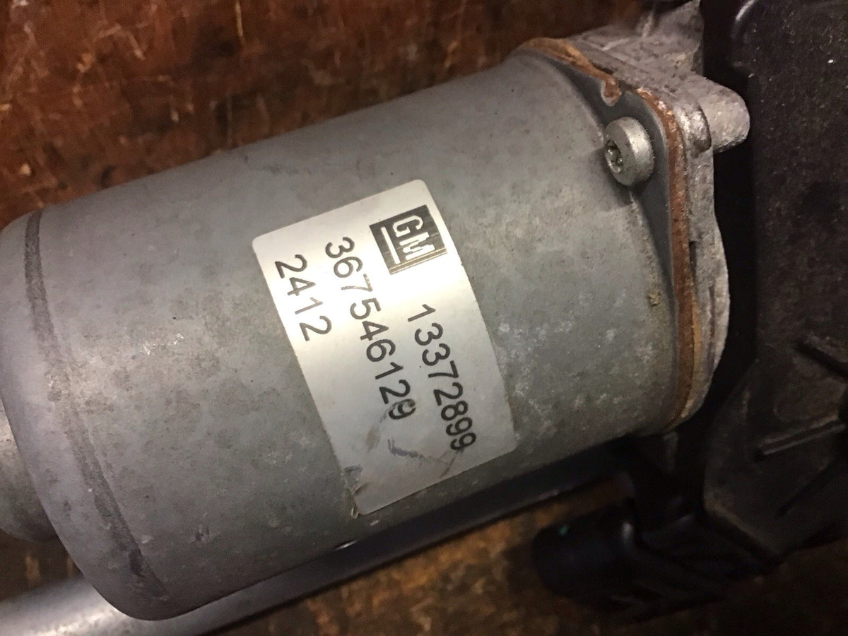 VAUXHALL CORSA D WIPER MOTOR & LINKAGE GM 13372899 2006 20142