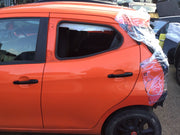 TOYOTA AYGO MK2 PASSENGER'S SIDE REAR N/S/R DOOR ORANGE 4W5  2014 20212