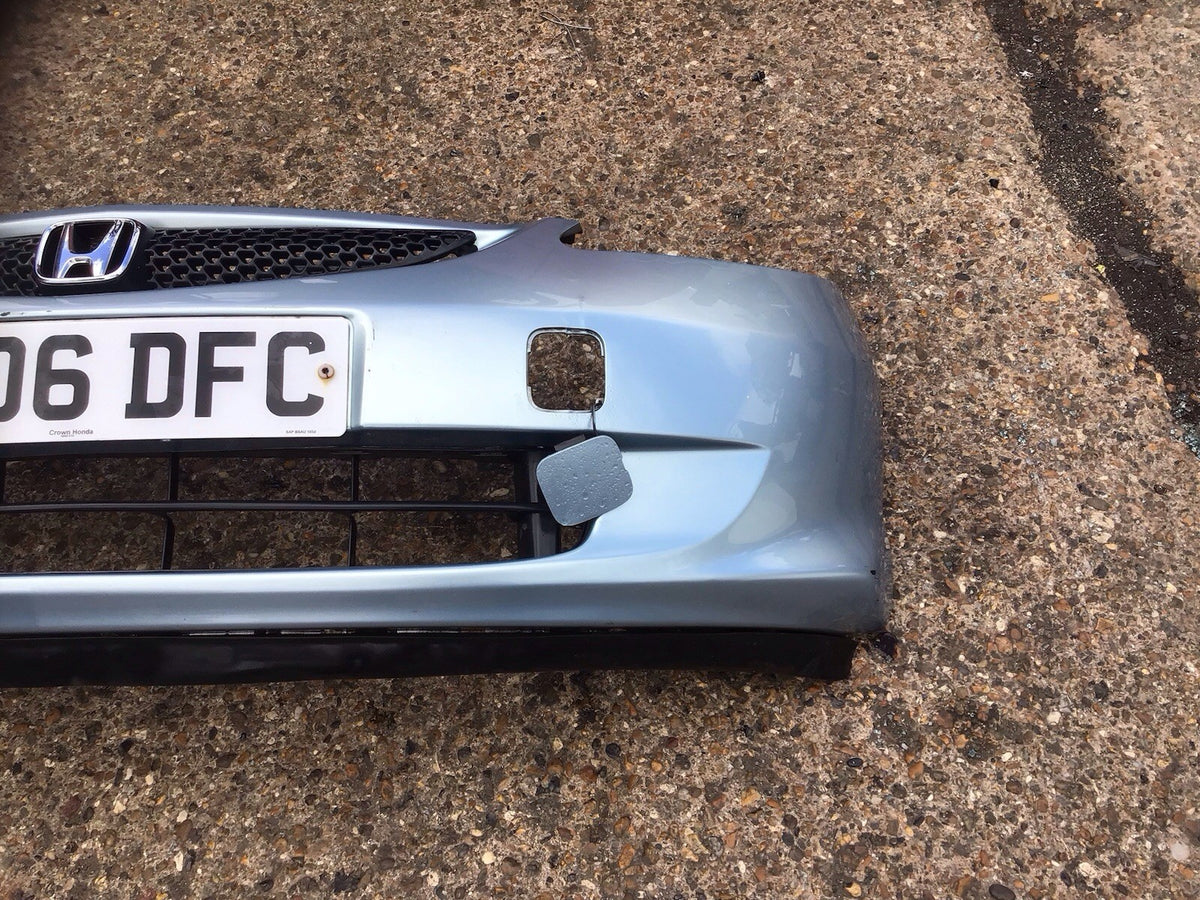 HONDA JAZZ MK2 FRONT BUMPER SIRIUS BLUE B528M 2005 200813