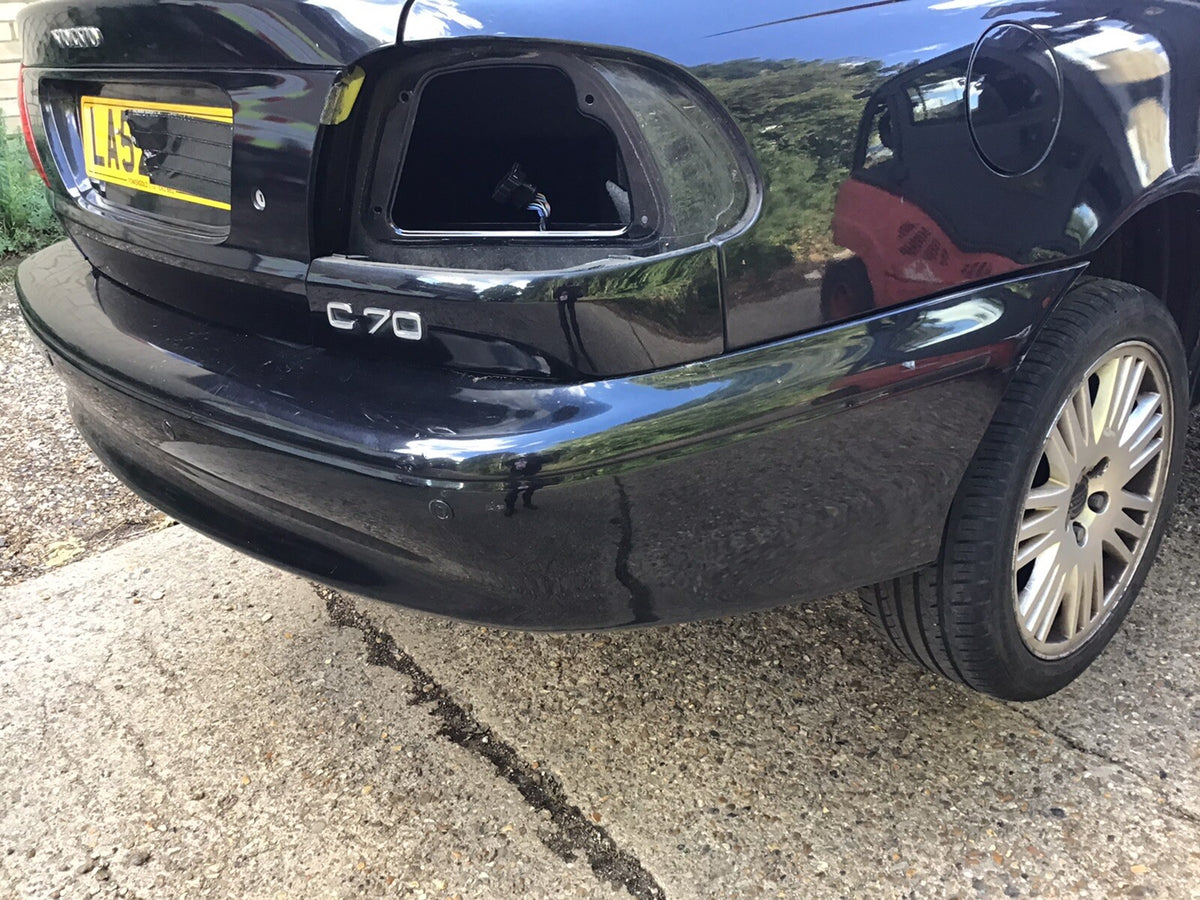 VOLVO C70 CONVERTIBLE REAR BUMPER BLACK 1999 20052