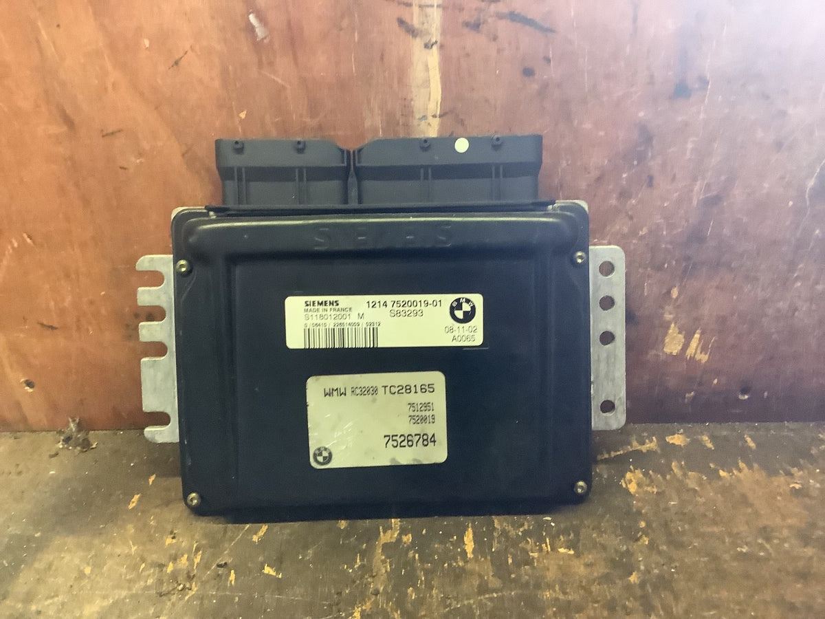 MINI COOPER R50 1.6 PETROL ENGINE CONTROL UNIT ECU 7526784 2001 20060