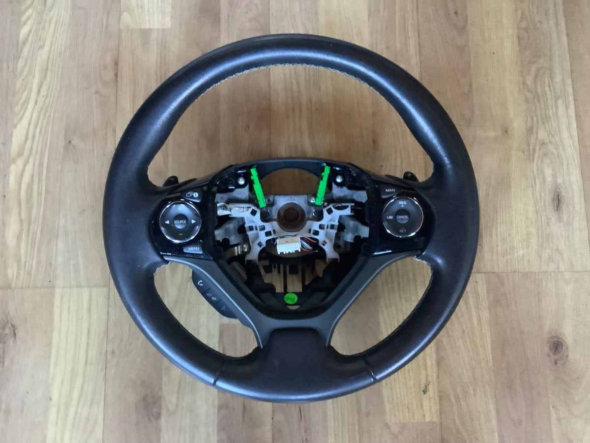 HONDA CIVIC MK9 DRIVER'S STEERING WHEEL 78500 TV1 K710 M1 2012 20170
