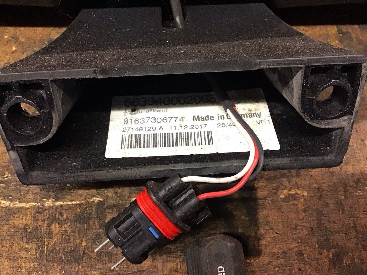 MAN TGX KERB ROOF MIRROR 81637306774 ELECTRIC FRONT UNDER VIEW 2014 20204