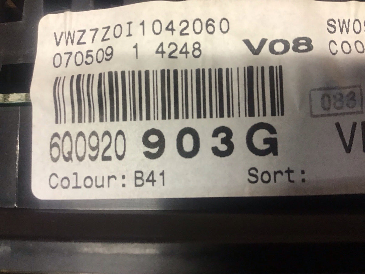 VOLKSWAGEN POLO 9N3 1.4 PETROL ECU KIT 03C906024AD BUD 2005 20094