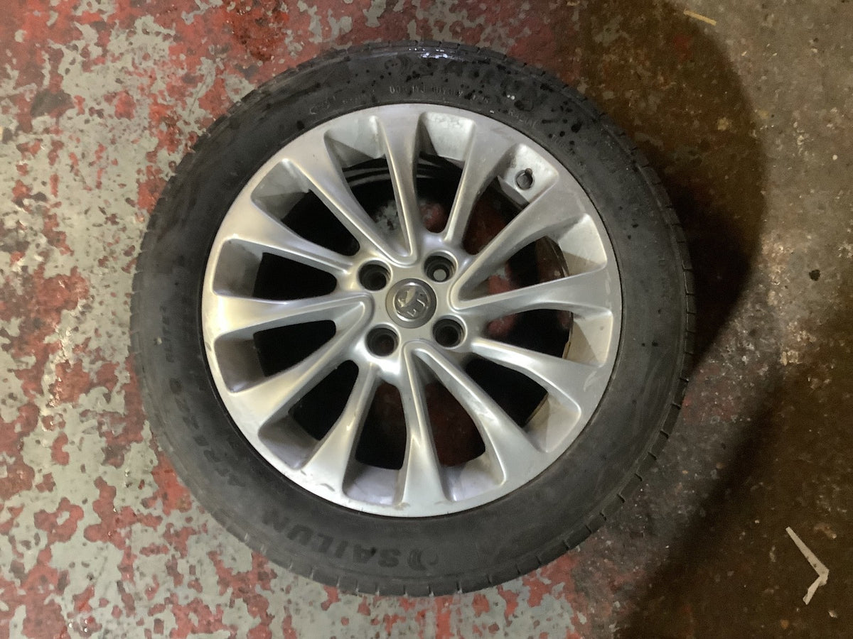 VAUXHALL CORSA E ALLOY WHEEL 16'' AND TYRE 195X55X16 13399305 2015 20191