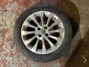 VAUXHALL CORSA E ALLOY WHEEL 16'' AND TYRE 195X55X16 13399305 2015 20191