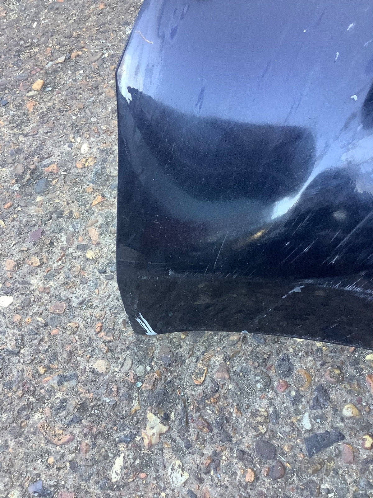 VOLKSWAGEN POLO 6R REAR BUMPER BLACK PEARL LC9X 2009 20159