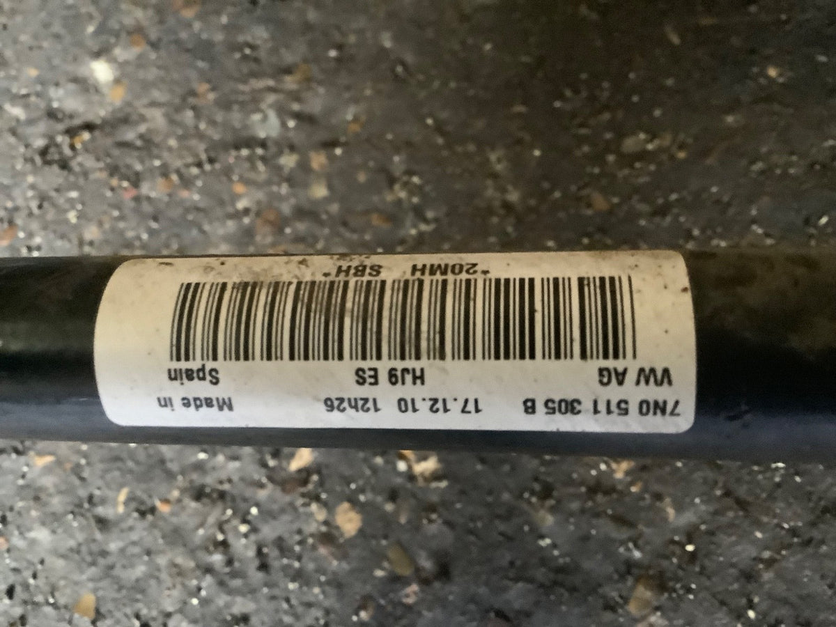 VOLKSWAGEN SHARAN MK2 REAR AXLE 7N0511305B 2010 202311