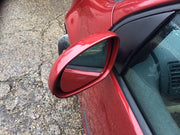 VOLKSWAGEN GOLF MK5 PASSENGER SIDE N/S DOOR MIRROR METALLIC RED SPICE  2004 20082