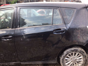 TOYOTA VERSO PASSENGER'S SIDE N/S REAR DOOR ECLIPSE BLACK CODE 209 2013 20182