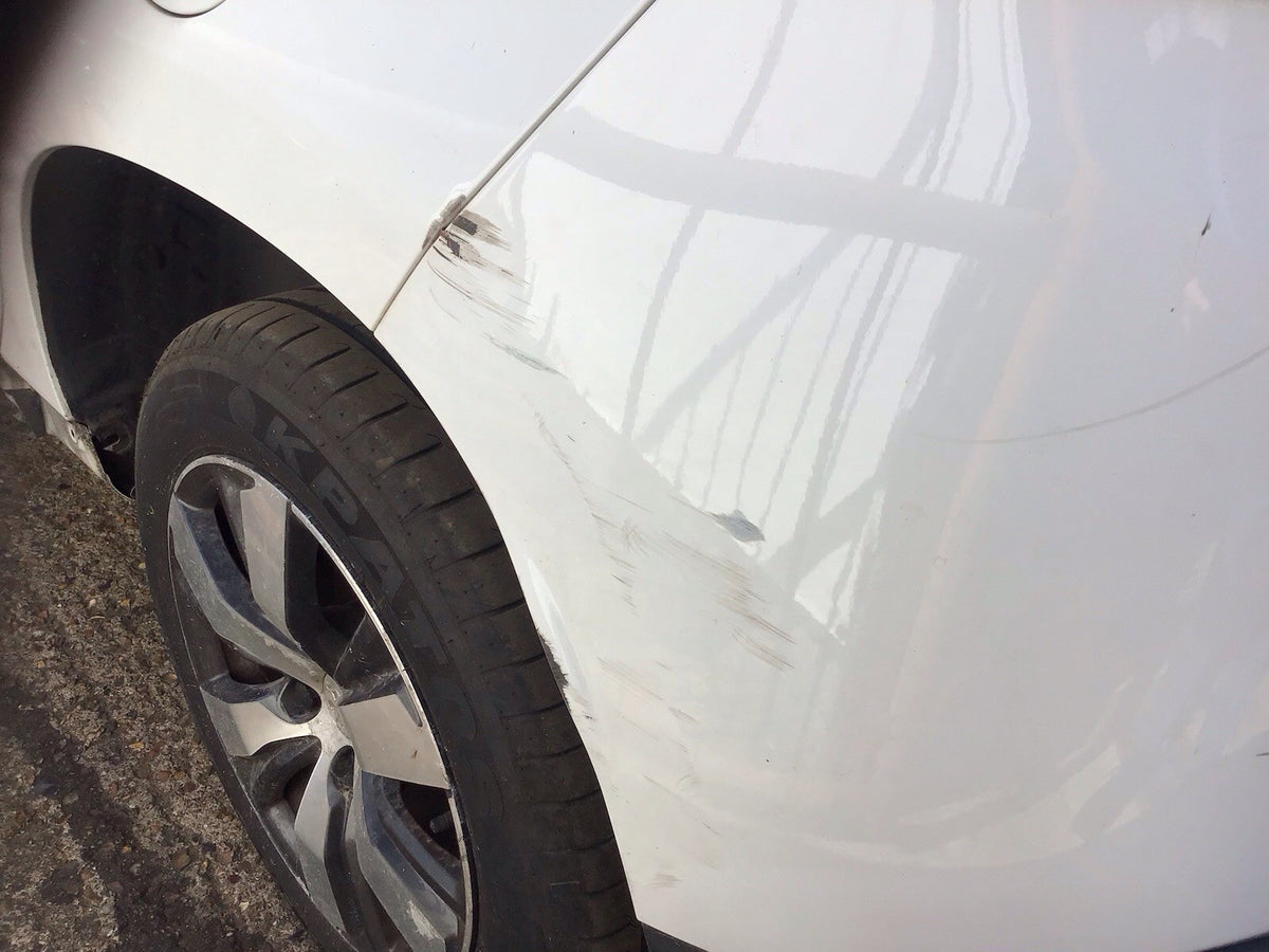PEUGEOT 2008 MK1 REAR BUMPER IN BANQUISE WHITE PAINT CODE EWP 2013 20194