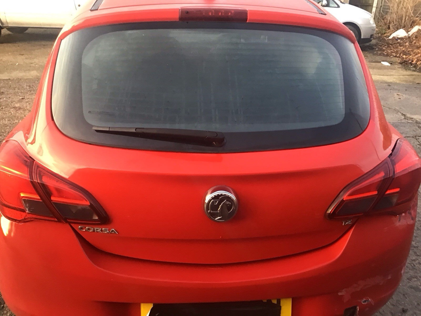 VAUXHALL CORSA E TAILGATE FLAME RED Z547 3 DOOR MODEL 2015 20191