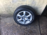 VOLKSWAGEN POLO 6R  ALLOY WHEEL 15" 6R0601025M  TYRE 195X55X15 2009 20173