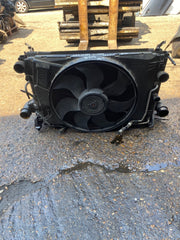 MERCEDES C CLASS W204 1.8 COMPRESSOR  AUTOMATIC RADIATOR FAN COWLING 2008 20137
