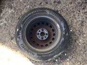 FIAT 500 FORD KA MK2 SPARE WHEEL 14'' STEEL RIM TYRE 175X65X14 2008 20157