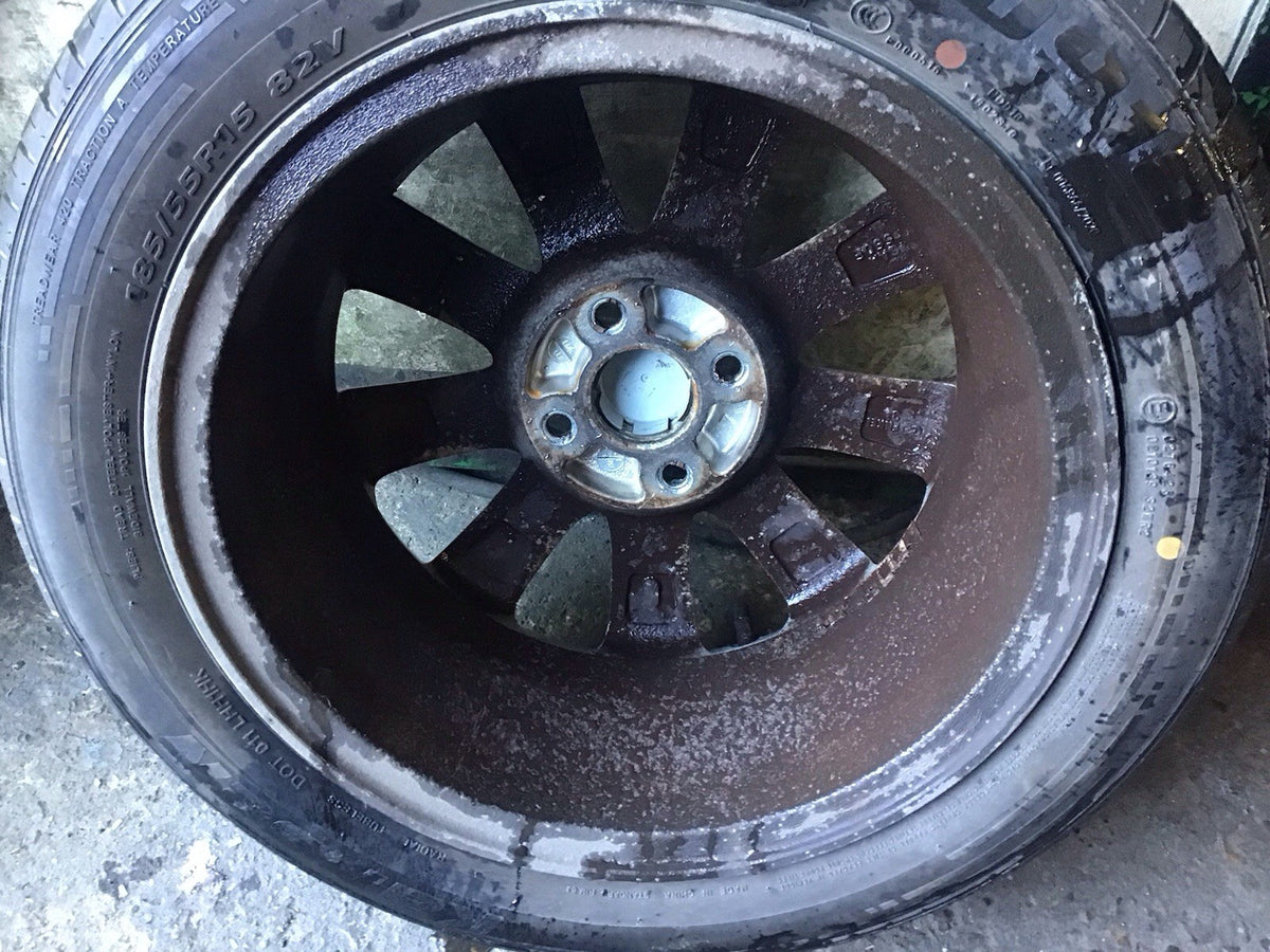 HONDA  JAZZ ALLOY WHEEL 15'' TYRE 185X55X15 SAA 560F8