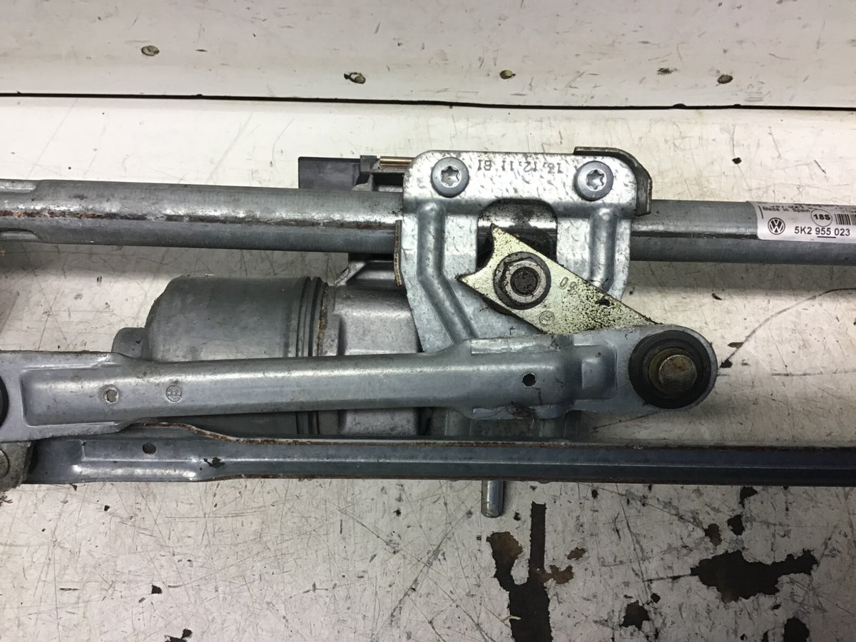 VOLKSWAGEN GOLF MK6 WIPER MOTOR LINKAGE 5K2955023 BVA 2009 20124