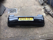 VOLKSWAGEN POLO 9N3 REAR BUMPER BLACK PEARL LC9X 2005 20080