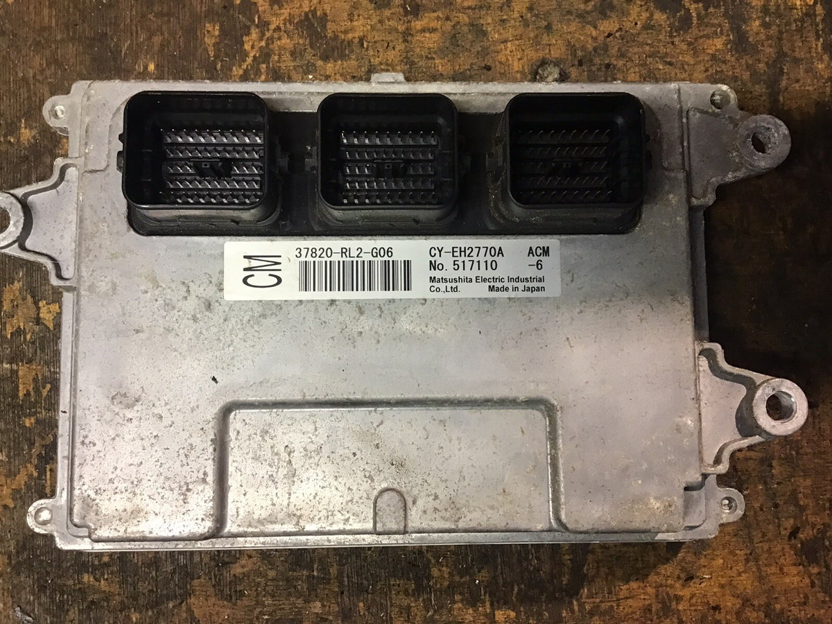 HONDA ACCORD MK8 2.0 PETROL ENGINE CONTROL UNIT ECU 37820 RL2 G06 2009 20151