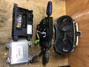 VAUXHALL CORSA D 1.2 PETROL ECU KIT 55577834 AATX A12XER 2010 20143