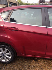 FORD FIESTA MK7 DRIVER'S SIDE O/S REAR DOOR M9 HOT MAGENTA 2008 20172