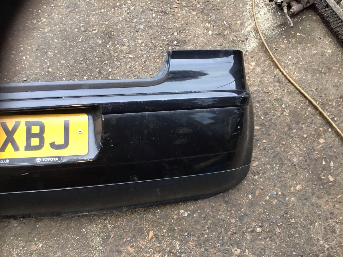 VOLKSWAGEN POLO 9N3 REAR BUMPER BLACK PEARL LC9X 2005 20083