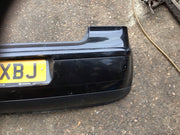 VOLKSWAGEN POLO 9N3 REAR BUMPER BLACK PEARL LC9X 2005 20083