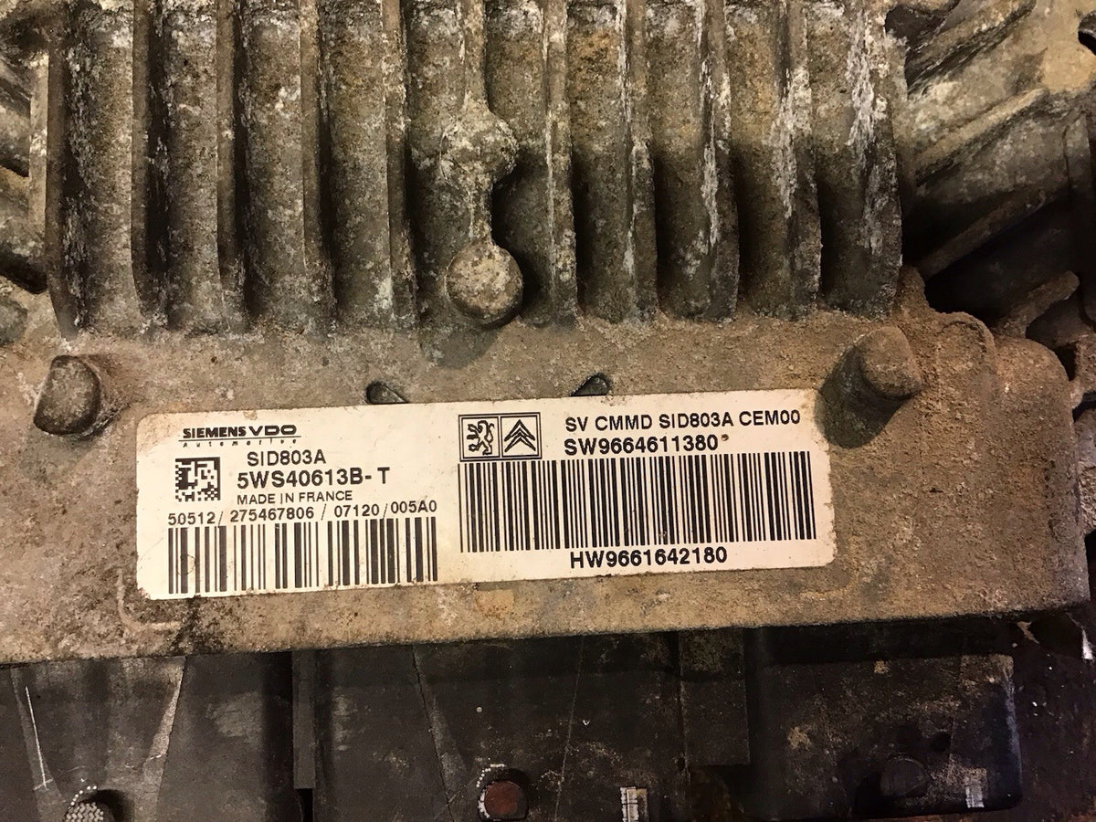 PEUGEOT EXPERT CITROEN 2.0 HDI ENGINE CONTROL UNIT ECU 96646113804