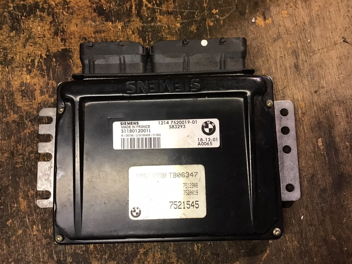 BMW MINI R50 1.6 PETROL ENGINE CONTROL UNIT ECU 7521545 W10B16A 2001 20060