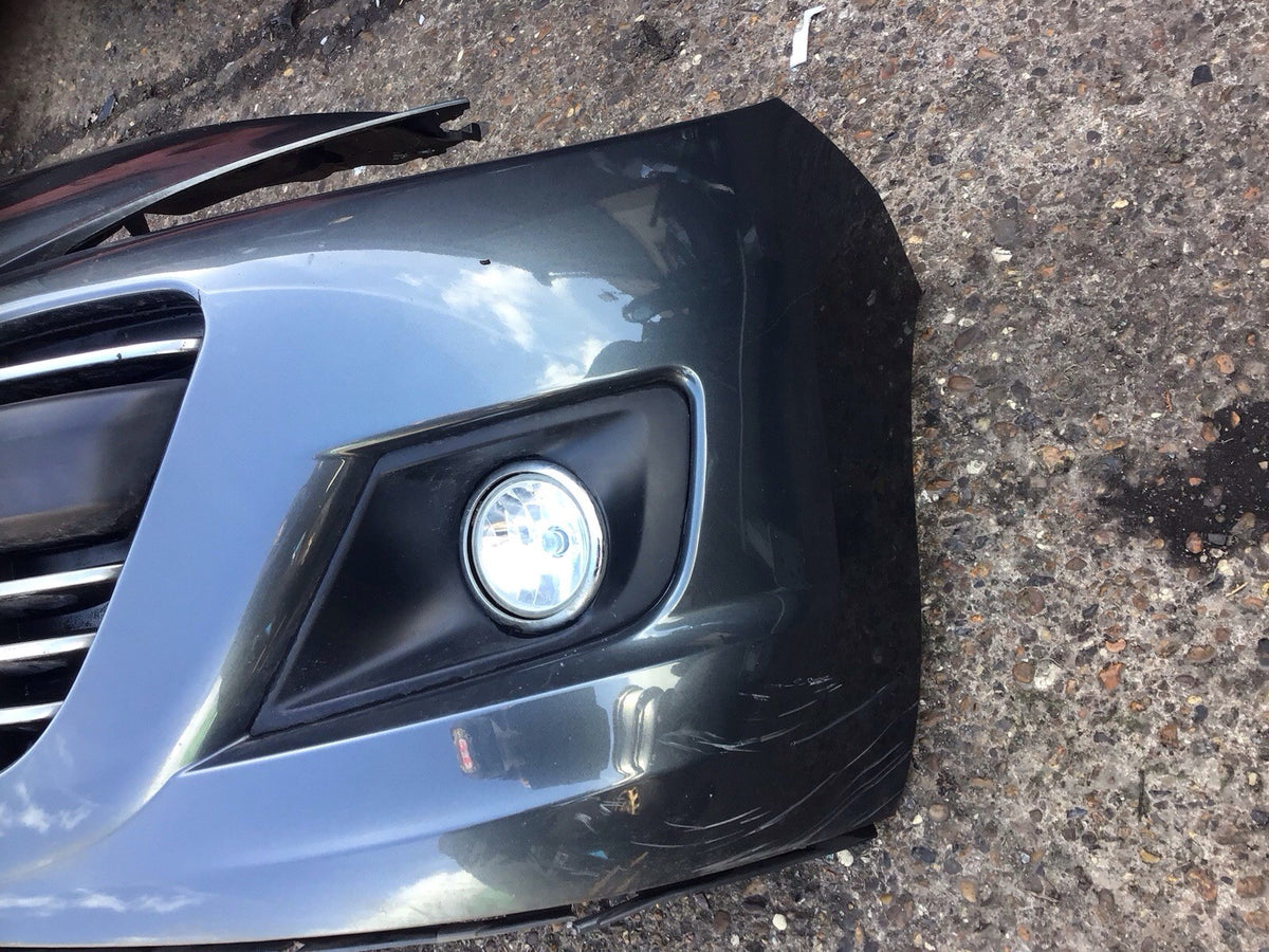 PEUGEOT 207 FRONT BUMPER GREY GALLIUM  PAINT CODE KTB  2010 20122