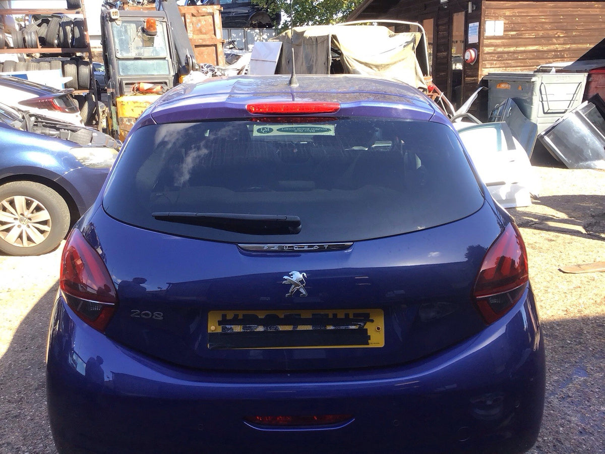 PEUGEOT 208 TAILGATE VIRTUAL BLUE KUC 2013 20180