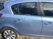 VAUXHALL CORSA D DRIVER SIDE O/S REAR DOOR CRINAN BLUE Z22R 5 DOOR 2006 20144
