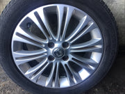 VAUXHALL CORSA ALLOY WHEEL 16'' 13298019 AND TYRE 195X55X16 2006 20142
