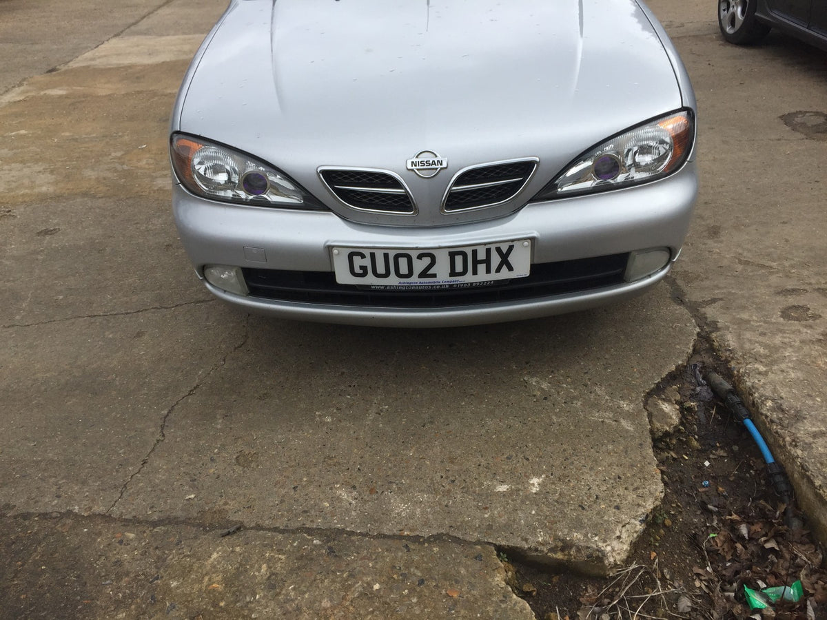 NISSAN PRIMERA FRONT BUMPER IN SILVER 1999 20020