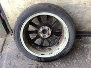 VOLKSWAGEN GOLF MK5 ALLOY WHEEL 17" 1K0601025K WITH TYRE 225X45X17 2002 20089