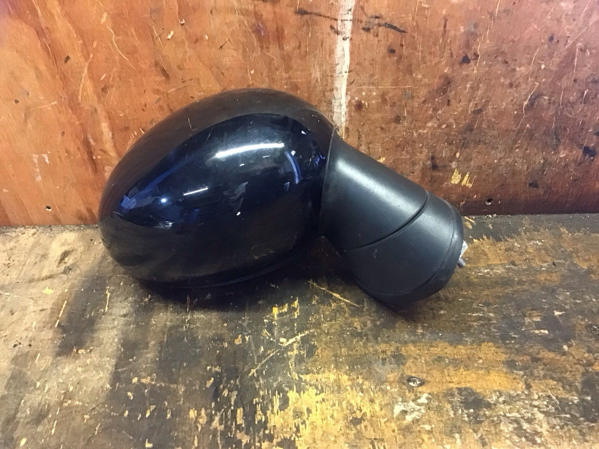 BMW MINI R56  DRIVER'S SIDE O/S DOOR MIRROR BLACK 2006 20121